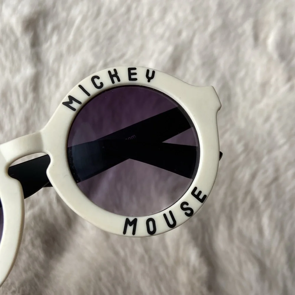Junk Food x Disney Mickey Mouse sunglasses baby toddler circle frame disneyland
